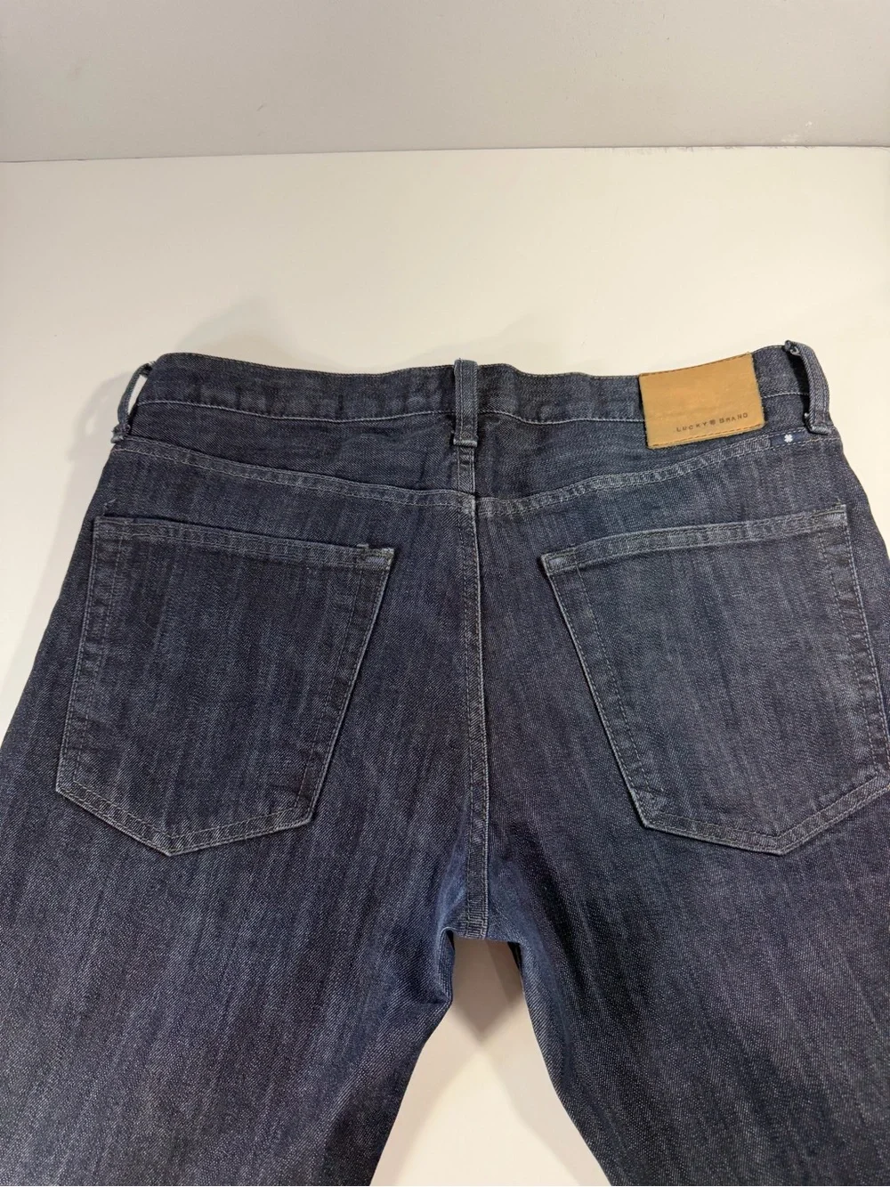 Lucky Brand 222 Original Straight Dark Wash Jeans 32x30